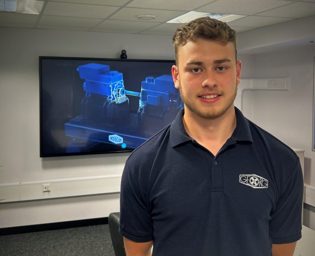 Dan Webb, trainee design engineer