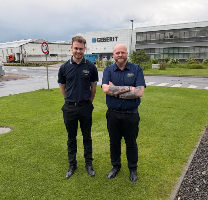 Georg UK visit Geberit Mapress Germany